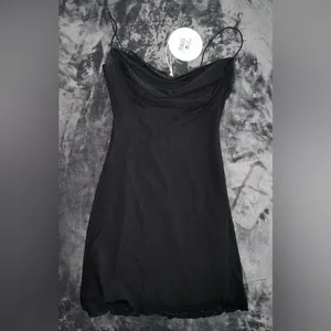 Princess Polly Sugar Mini Dress in Black Size 2 New with tag thumbnail 8