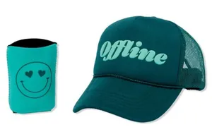 OFFLINE Tucker Hat with Can Cooler Ulta Limited‎ Edition Set Unisex NEW thumbnail 1