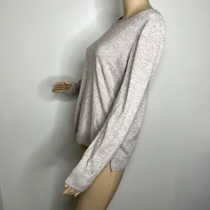 Old Navy Tan Crewneck Knit Sweater thumbnail 2