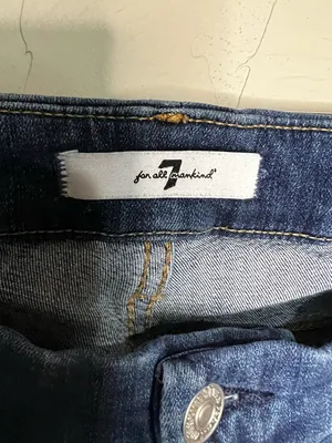 Seven For‎ All Mankind Kimmie Straight Denim Jeans thumbnail 9