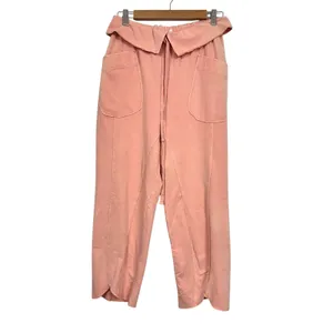 Daily Practice Coral Pink Wide Leg Casual Sweatpants Womens XS Cropped Gorpcore thumbnail 2