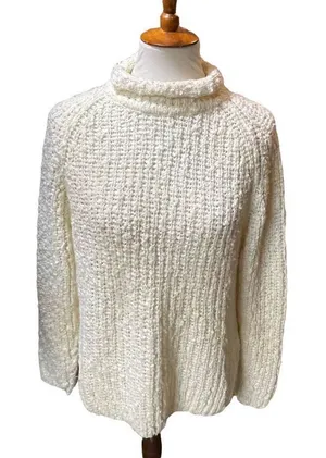 Sterling Harris Vintage 80’s Turtleneck Sweater L thumbnail 1