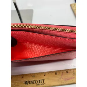 Kate Spade Women's Pink Tan Zipper Wallet thumbnail 5