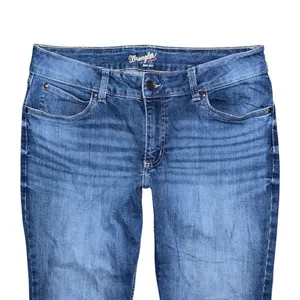 Wrangler Women’s Retro Mae Bootcut Jeans Sz 15 x 32 Mid Rise Stretch Blue Denim thumbnail 4