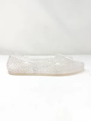 LOFT Clear Jelly Ballet Flats Size 9 thumbnail 5