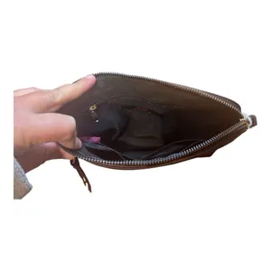 Trina Turk Black Wristlet Wallet Matching Keychain Cardholder Set Faux Leather thumbnail 4