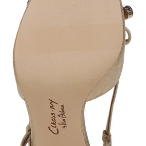 Circus by Sam Edelman NY Monica Gold Metallic Slingback Heels Bow Detail Women’s Size 9 thumbnail 10