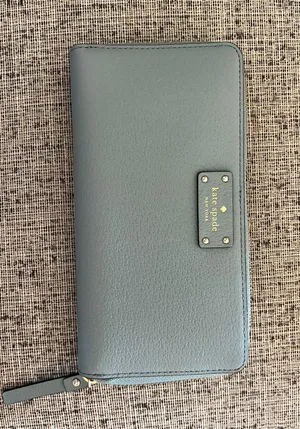 Kate Spade Wallet Blue thumbnail 1