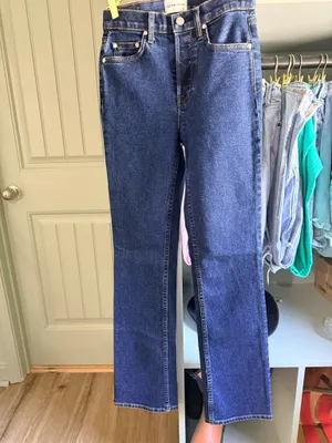 Cotton Citizen High-Rise Bootcut Jeans - Dark Blue thumbnail 2