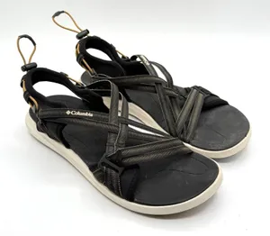 Columbia Black Women's Sport Sandal Size Strappy Outdoor Hiking 10 Adjustable‎ thumbnail 1