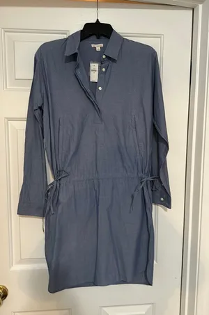 Gap Long Sleeve Cinch dress  thumbnail 1