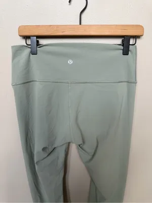 Lululemon Wunder Under High-Rise Tight 28" Full-On Luxtreme Sea Moss Green Sz 10 thumbnail 5