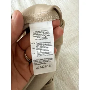 Madewell | NWT The Harlow Wide-Leg Trouser Brushed Twill Pebble Stone | Sz 14 thumbnail 12