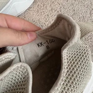 Women’s Beige Knit Sneakers Size: 8 Tan thumbnail 5
