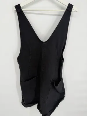 Free People We The Free High Roller Shortall Black XS thumbnail 2