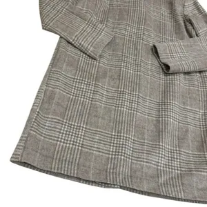 NEW Sam Edelman Double Breasted‎ Windowpane Plaid Coat Holiday Chic Old Money S thumbnail 6