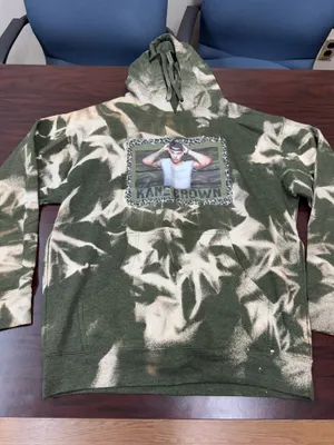 Kane Brown Acid Wash Hoodie Size Large thumbnail 1