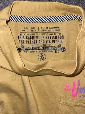 Volcom Crop Top Shirt thumbnail 3