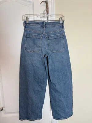 Madewell Curvy Petite Emmett Wide-Leg Jean | Size thumbnail 5