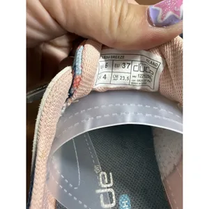 Hey Dude Karina Breeze Island Women's Sz‎ 6 Lightweight Sneaker Pink Blue Casual thumbnail 6