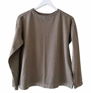 Old Navy Olive Green Crewneck Long Sleeves Active Cotton Active Layer SZ S #2563 thumbnail 1