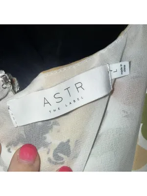 Astr the Label multicoloured dress Size L #floral #dress thumbnail 3