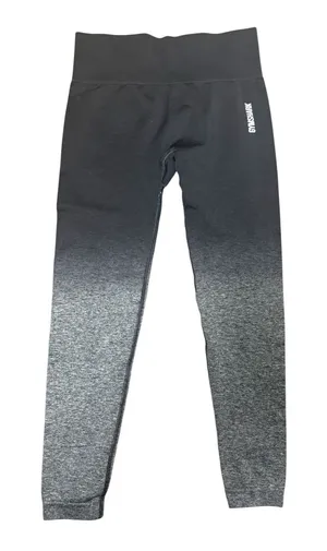 Gymshark Black and Gray Ombre High-Waist Leggings thumbnail 1