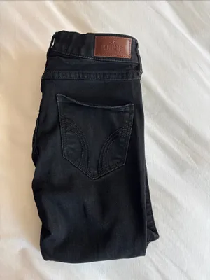 Ladies Hollister Black Skinny Jeans thumbnail 7