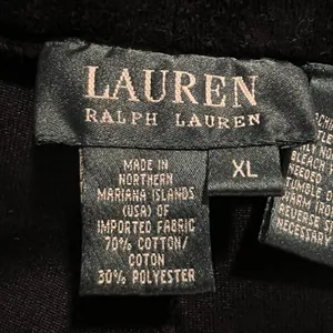 Ralph Lauren Women’s Velvet Sweat Pants XL‎ Wide Leg thumbnail 3