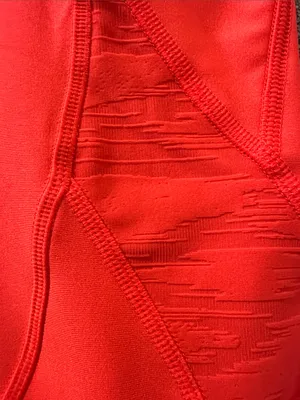 Under Armour Neon Coral Athletic Leggings thumbnail 4