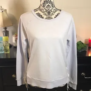 Aerie Light Purple Relaxed Sweatshirt Size Medium thumbnail 2