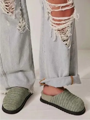 FREE PEOPLE MILO EVERYDAY WOVEN MULES 8 thumbnail 2