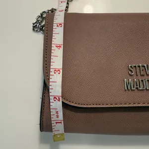 Steve Madden Mauve‎ Taupe Crossbody Bag with Adjustable Strap thumbnail 8