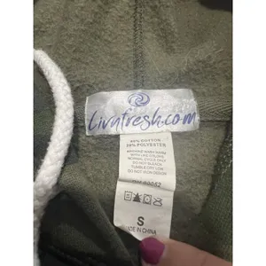 Livnfresh Smitten‎ With The Mitten Michigan Camo Hoodie Sweatshirt Green Small thumbnail 7
