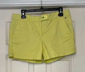 Tommy Hilfiger Sunny‎ Yellow Chino Cotton Shorts thumbnail 1