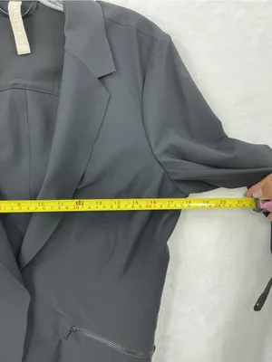 Athleta Black Tailored Blazer Jacket 1210 thumbnail 4