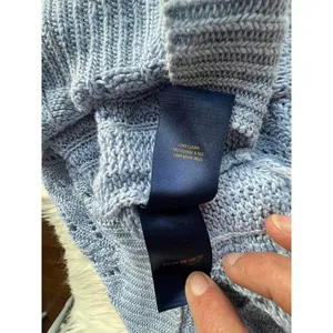 Polo Ralph Lauren Light Blue Knit Sweater - Size XL thumbnail 8