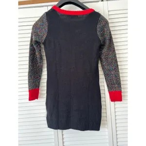 United States Sweaters Holiday Christmas‎ Snowman Sweater Dress XS Sparkle thumbnail 4