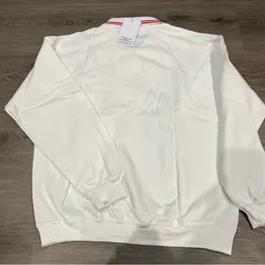 snoopy peanuts white long sleeve sweater tee shirt thumbnail 3