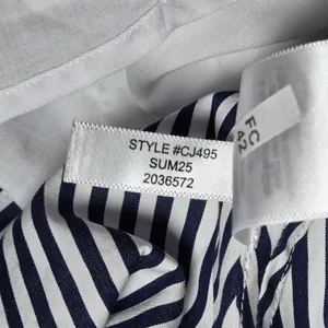 J. Crew Delilah dress striped cotton poplin‎ CJ495 S NWT Short Sleeve Blue White thumbnail 7