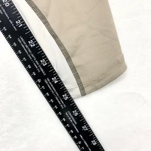 Nike‎ Dri-FIT Colorblock Leggings Womens Size XS Brown Tan Yoga Activewear Nylon thumbnail 2