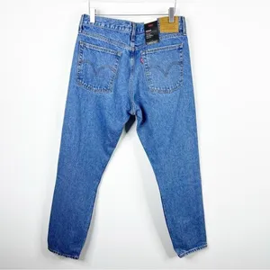 NWT Levi's Wedgie Icon Straight Leg Jeans 29 Athens Asleep Model‎ Off Duty thumbnail 4