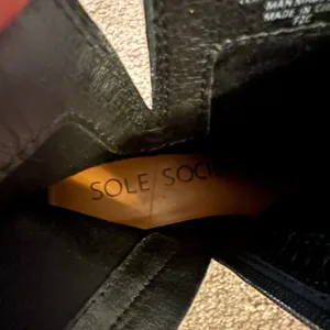 Sole Society Black Leather Moto Boots 7.5 thumbnail 7