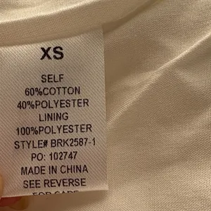 White Eyelet Women's Skirt Size XS thumbnail 5
