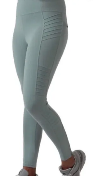 Athleta Delancey Moto Tight High-Rise Leggings Pants W1759 Sz S thumbnail 1