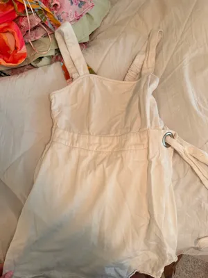 Jessica Simpson White romper thumbnail 1