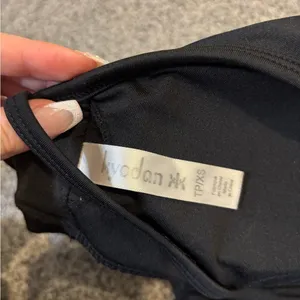 Kyodan Black Sports Bra thumbnail 3