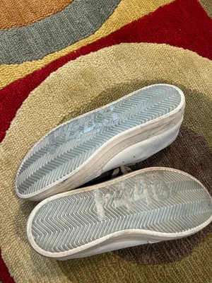 P448 Women’s John Sneakers Shoes White Leather Low Top Size 41 / USA 10 1/2 thumbnail 11