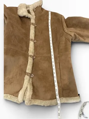 Vintage Coldwater Creek faux suede coat with great detail size XL thumbnail 9