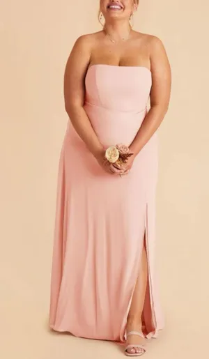 Birdy Grey Pink Bridesmaid Dress thumbnail 1